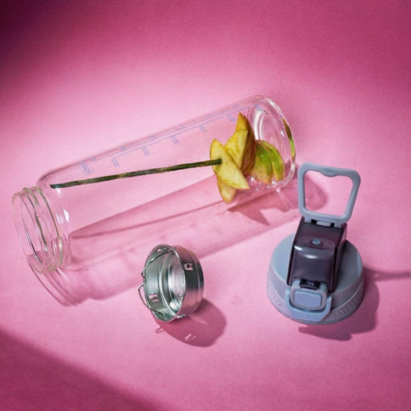 borosilicate glass water bottle