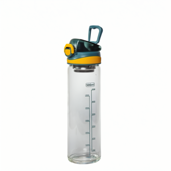 borosilicate glass water bottle