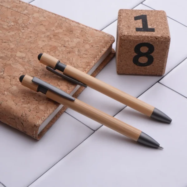 Bamboo Click Pen bulk corporate bamboo pens delhi
