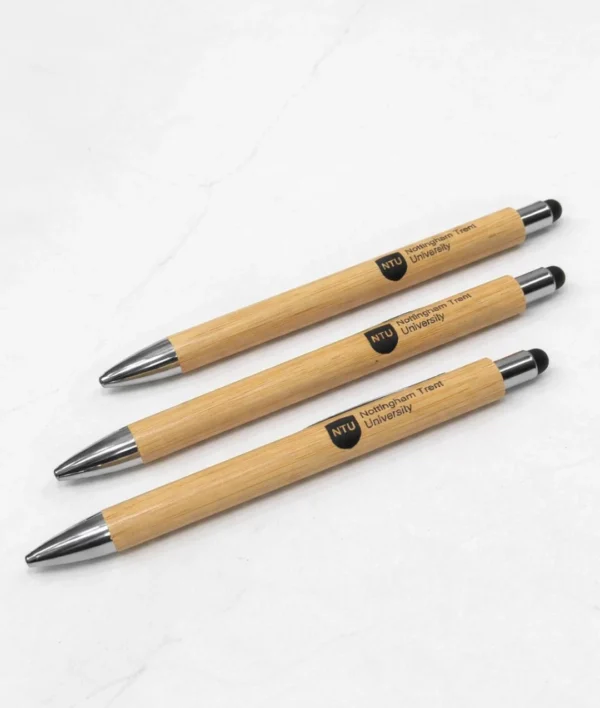 Bamboo Stylus Pen customized eco friendly pens in delhi