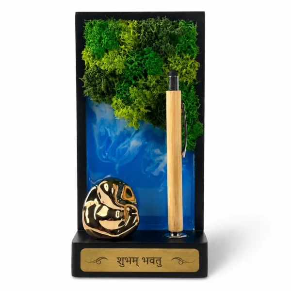 Forest Aqua Wall Stand eco friendly office desk accessories