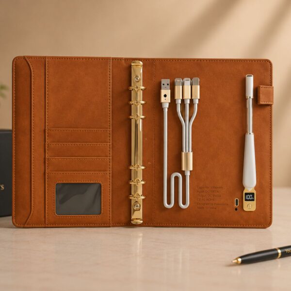 Power Bank Diary with Logo Printing in Delhi India