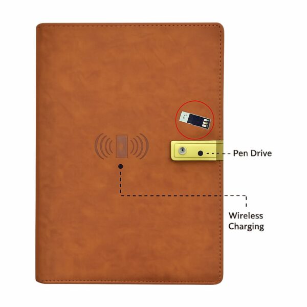 Power Bank Diary with Logo Printing in Noida