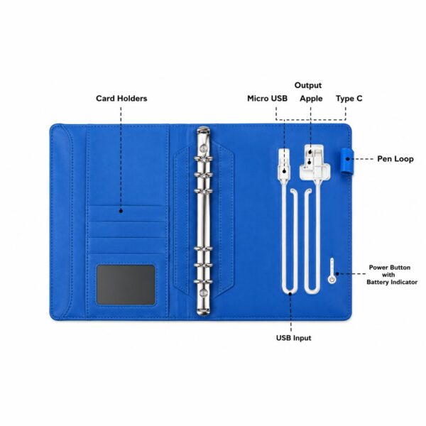 Powerbank Diary for corporate gifting in Noida