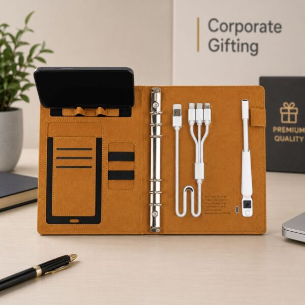 Smart Diary with Power Bank in Delhi India