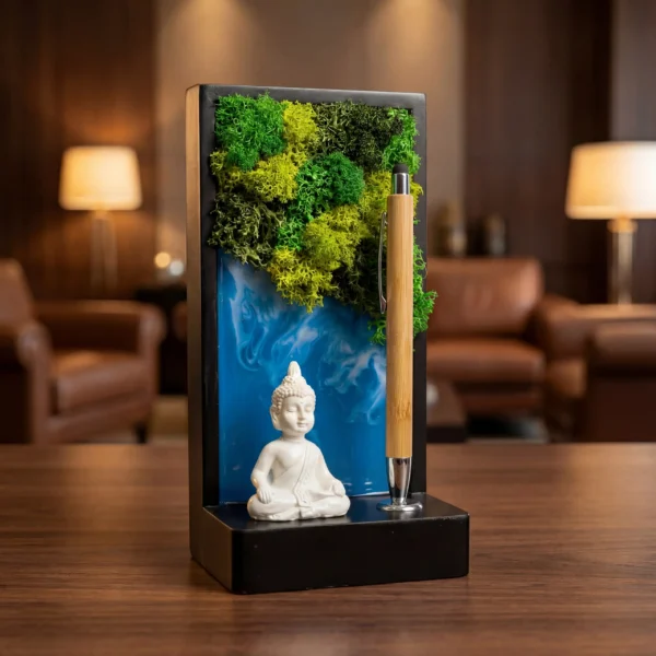 Forest Aqua Wall Stand sustainable desk accessories in delhi
