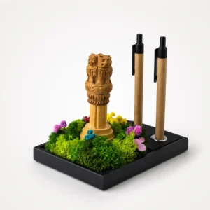 wooden desk organizer delhi