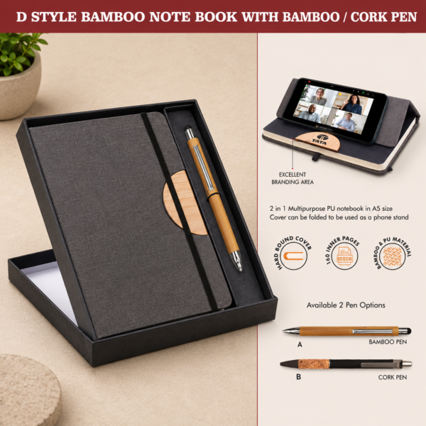 Notebook Gift set 2 in 1 employee welcome gift kit delhi