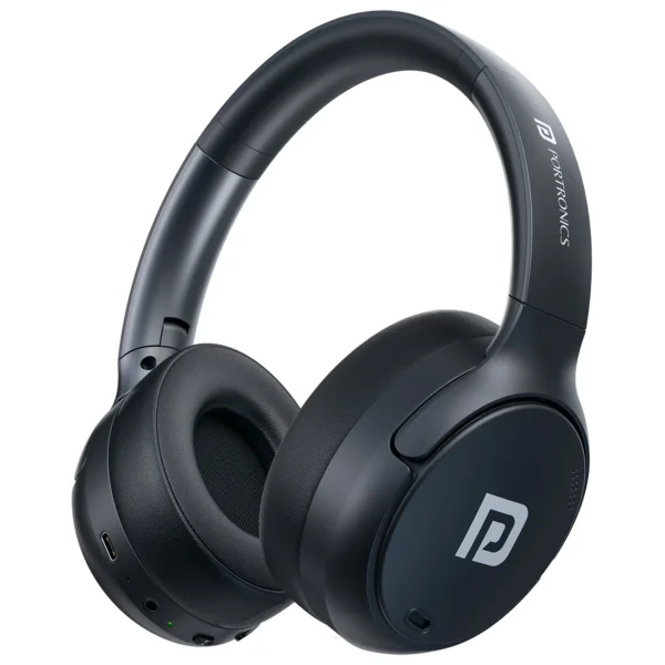 Portronics Muffs M8 logo printed headphones