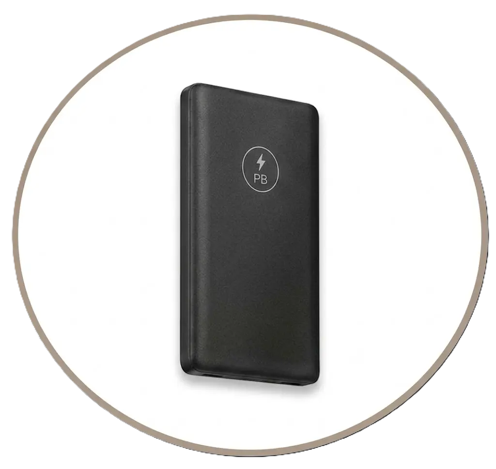 Branded fast-charging power banks for corporate gifts