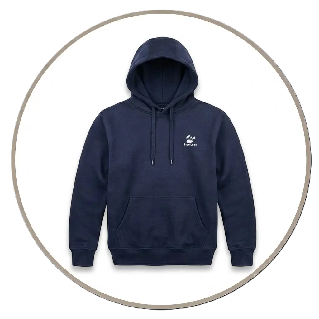Custom printed hooded sweatshirts for employee apparel