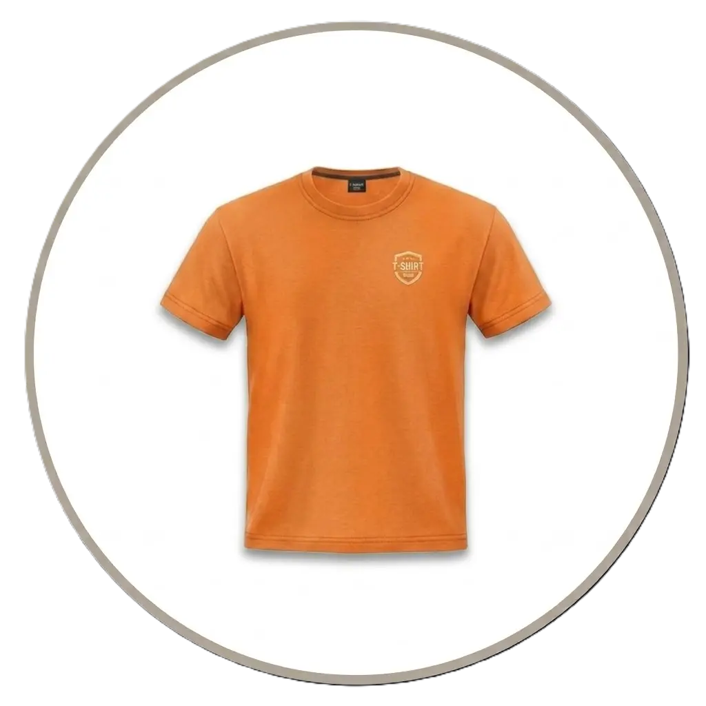 Custom promotional round neck t-shirts for corporate events