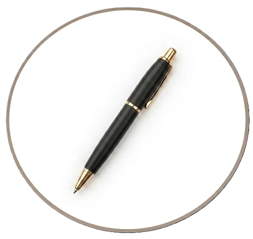 Luxury engraved metal pens for corporate executives