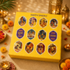 Customized Corporate Hampers Delhi featuring The Bandhanwar festive hamper with Pepper Caramel Almond, Habanero Cashew, Masala Cranberry, Laxmiji Ganeshji Frame, Rangoli Bottles, Pearl Candles and Marigold Flowers. Ideal for Diwali gifting, employees, clients, business partners and bulk orders.